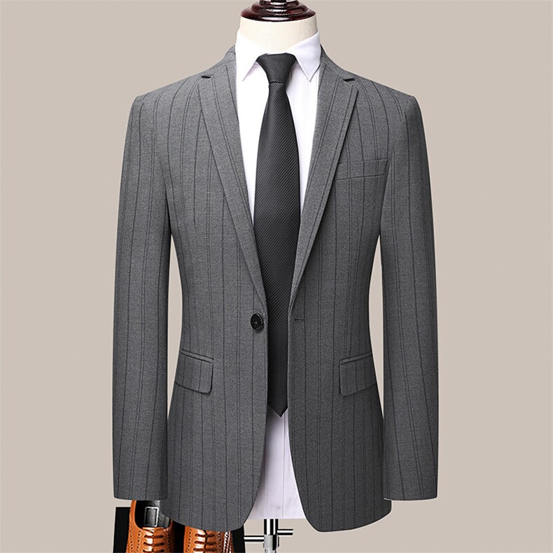 GDN5517四季款新款男士礼服西装修身商务休闲男装西服两件套装,男装西服套装,电商B360