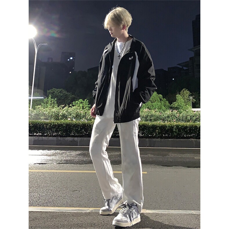 cleanfit弹力纯白色修身直筒牛仔裤KZ01-P55,男装牛仔裤,星座310A-4