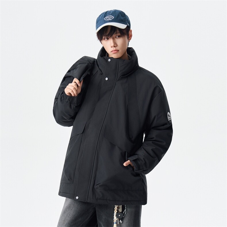 2025冬季新款羽绒服男户外加厚保暖白鸭绒外套 XZ309 Y95702 P248图片
