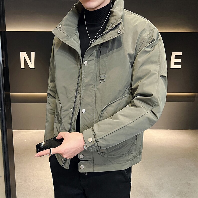 主推款 男士简约立领羽绒服上衣外套潮百搭 A329-S2885-P150图片