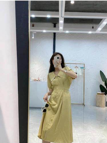 现货夏季连衣裙，女装连衣裙，茶玛