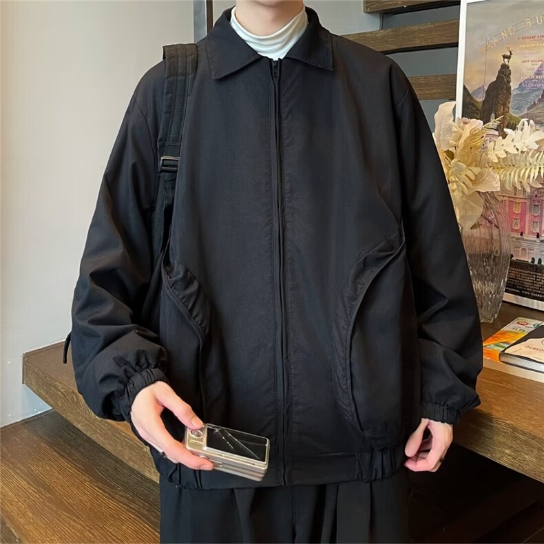 春秋季新款外套男士夹克潮流百搭休闲男装 JC401图片