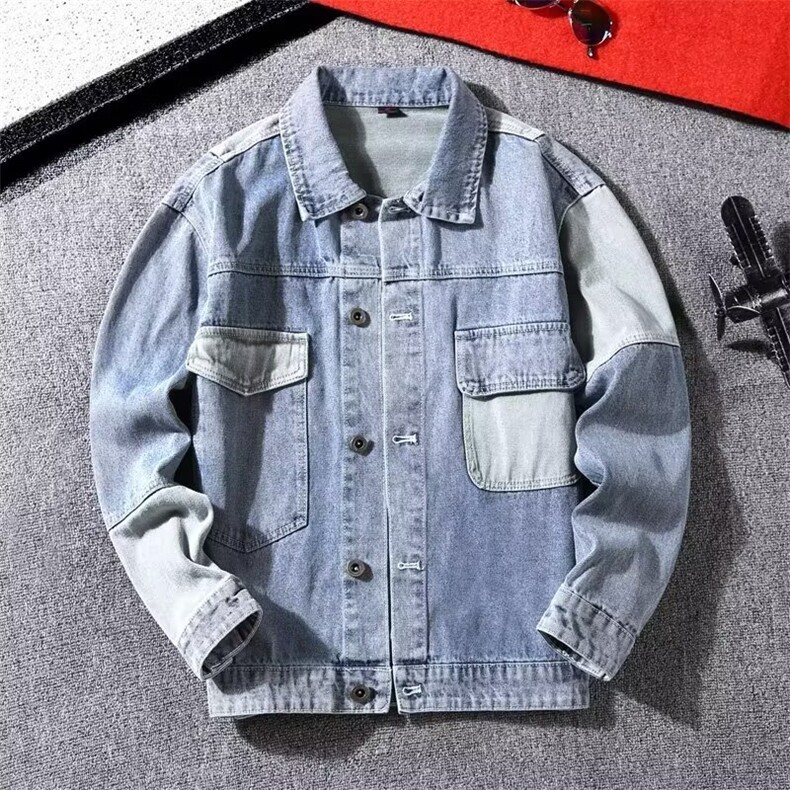 1506/QG130/P49春秋款潮牌潮流宽松大码休闲工装上衣服秋冬季夹克,男装夹克,星座1506
