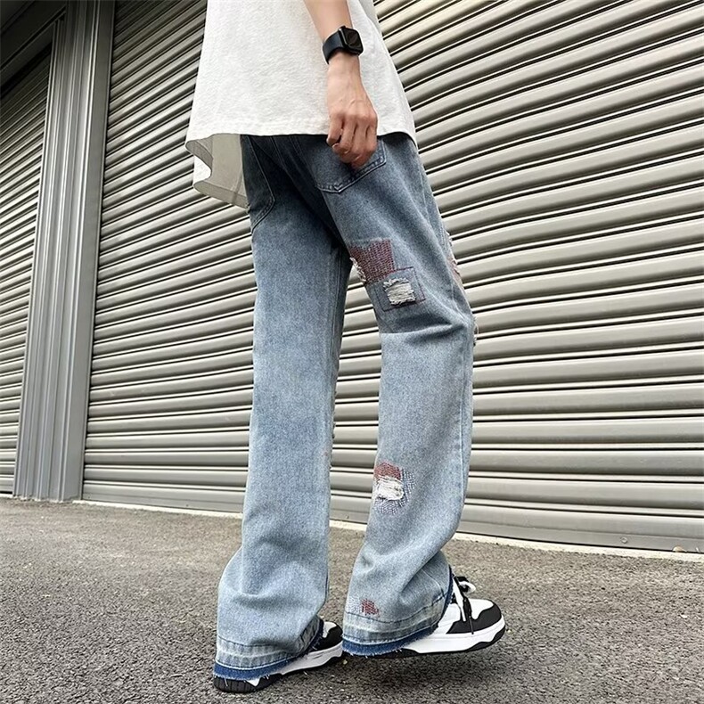 夏季修身小脚九分裤新款时尚都市牛仔裤C923P50,男装牛仔裤,星座1116-2