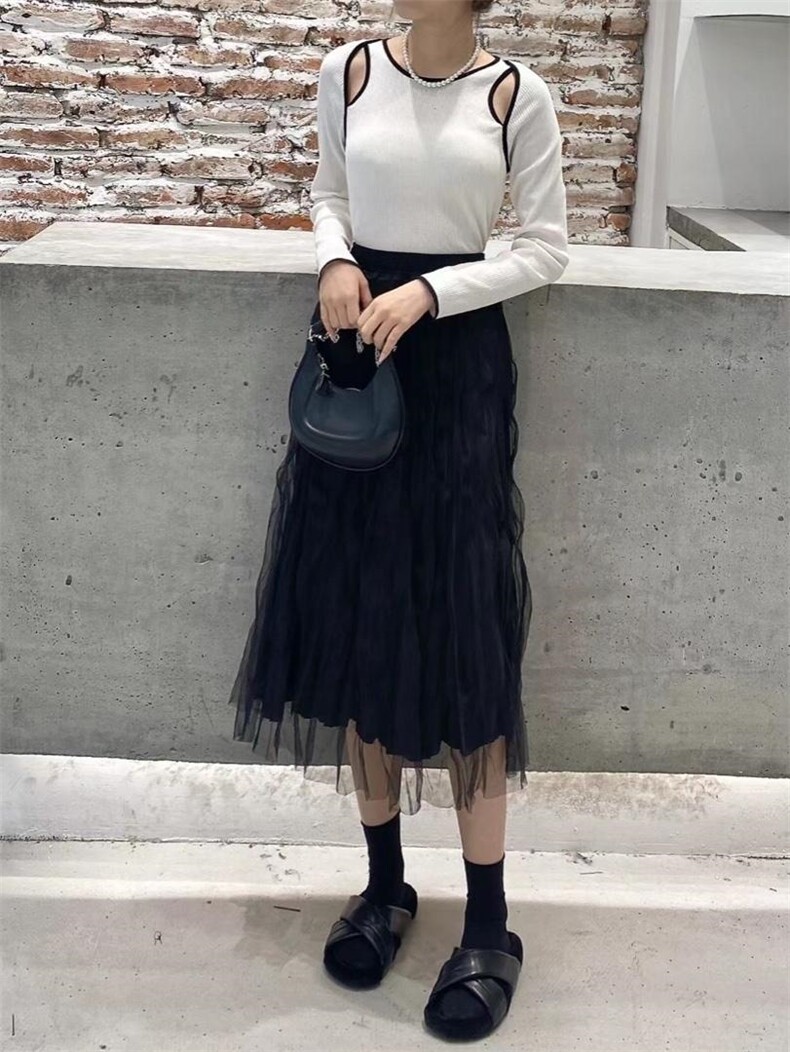 两面穿半裙，女装半身裙，吉丽洣娜