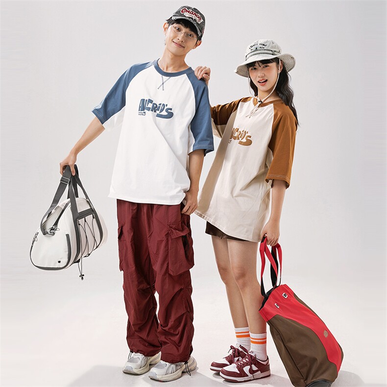 2025夏季新款男装日系潮牌纯棉印花圆领宽松短袖休闲T恤T930-F50,男装T恤,电商A101（原外27）