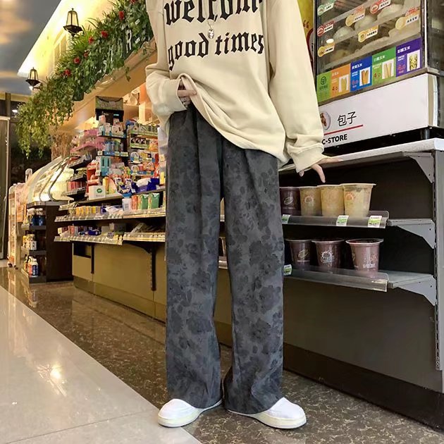 男秋季新款港风灯芯绒休闲裤A526P32,男装休闲裤,星座1116-2