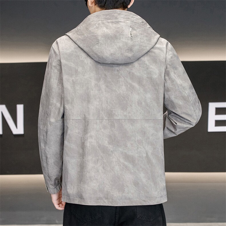 秋季夹克连帽外套型男商务休闲百搭青年外套男N9822-P140,男装夹克,星座310B-3