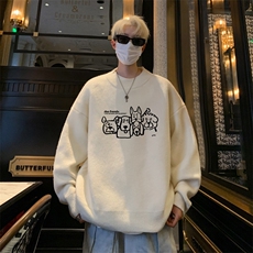 高质量！秋冬季半高领毛衣男加绒加厚线衣男针织衫男MY232-特p38，男装针织衫/毛衣，电商B367