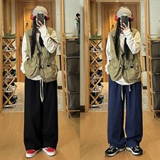 2026秋季日系宽松灯笼工装裤XZ604-KG35-P55控68，男装工装外套，星座604