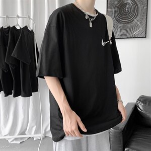 夏2023新款潮牌潮流衣服体桖简约百搭ins原宿t恤A161-2-T0883-P20图片