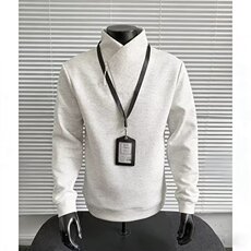 AA2153常规38加绒42美式复古半高领卫衣，男装卫衣，电商B323A