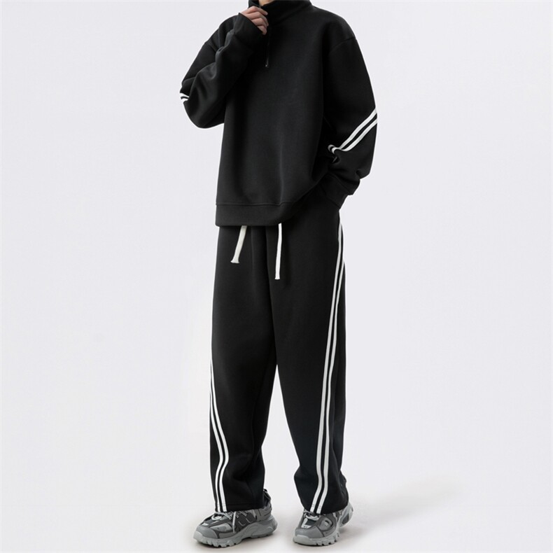 上衣L8088-1裤子LT8088-2P70控108秋冬休闲运动套装加绒款+10元,男装休闲套装,星座311B-1