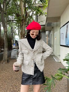 【现货】高定 金丝手工拉毛小香外套,其它,欧尼蒂