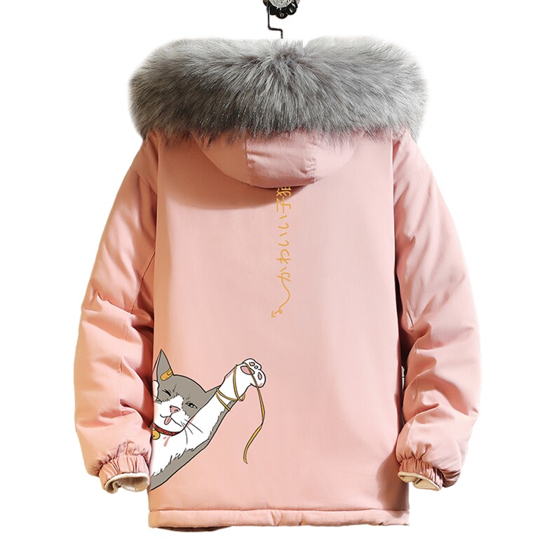 MM48013-P130冬季大毛领衣男士大码加厚袄男服砖墙,男装棉衣,电商A040A