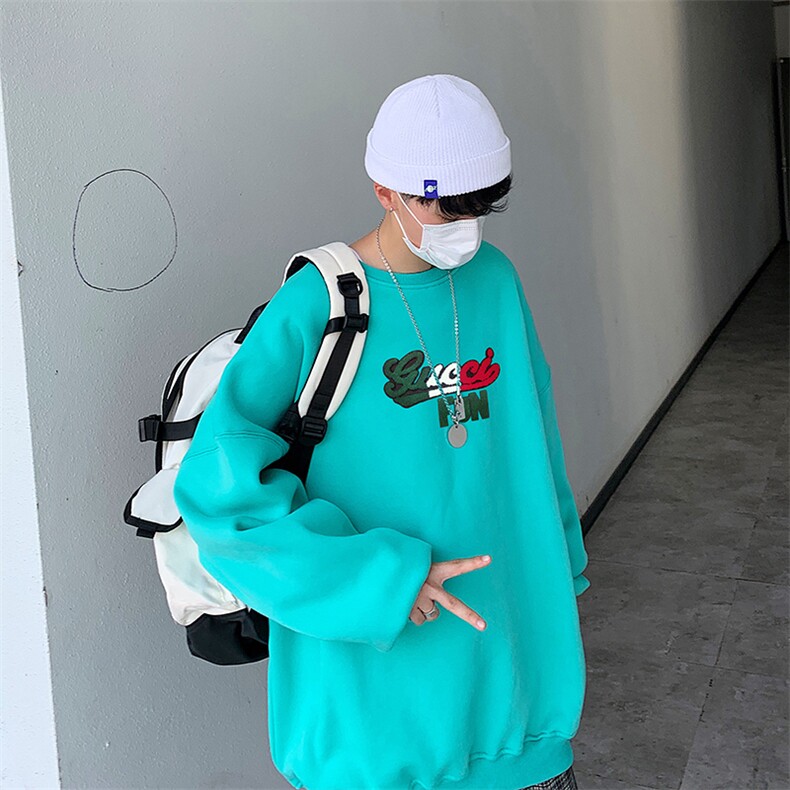 21秋季新款男士卫衣港风ins韩版潮流宽松百搭WY306P40限58,男装卫衣,电商A089-1