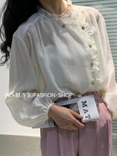 2022春夏新款韩版防晒衬衫，女装衬衫，HL+