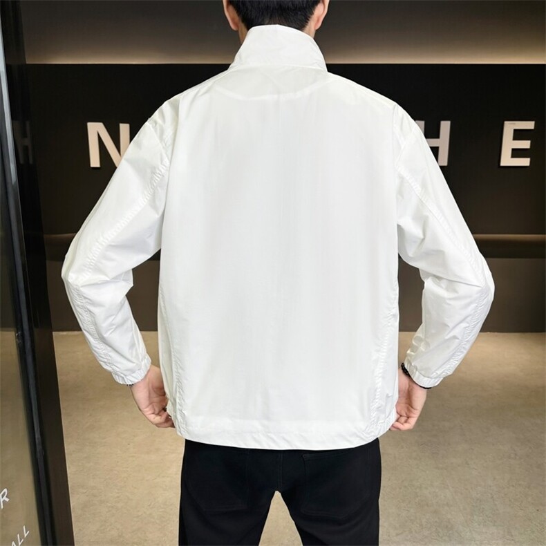 507A-JK810-P802025纯色时尚纯色休闲夹克青年外套,男装夹克,星座507A（原星座306B-2）
