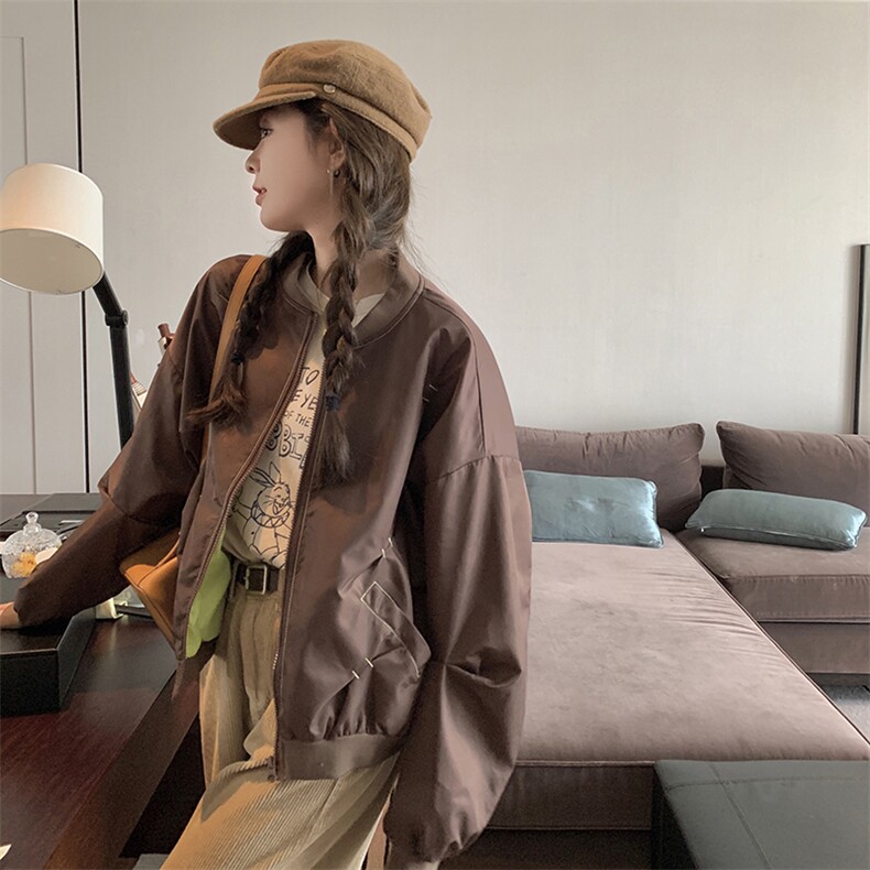 2023年秋季小众夹克短外套82393-P125-K178,女装短外套,辉之琳