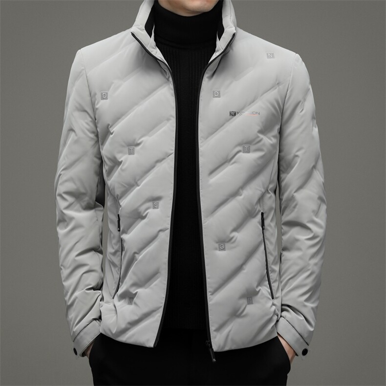 中年男立领羽绒服男冬季中年男爸爸冬装休闲款外套YLS2103-P250,男装羽绒服,电商B212（原钱塘6029）