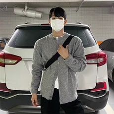 针织开衫男生春秋季韩系圆领外套慵懒风痞帅毛线衣上衣MZ37，男装针织衫/毛衣，星座1116A（原606A-3）