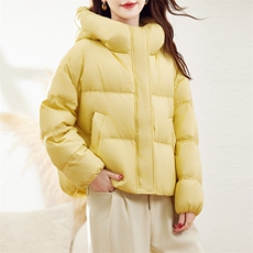 短款羽绒服女冬季2024年新款女款时尚洋气秋冬白鸭绒保暖外套，女装羽绒服，丽影随形