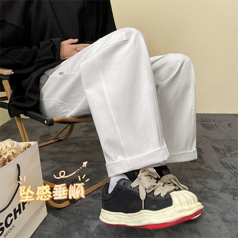 四季工装裤男款宽松休闲裤男美式宽松休闲裤A068-FKSK161-TP55,男装工装外套,电商A068
