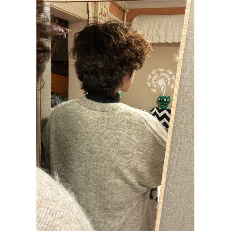 【有货】MY452LL-特P58秋冬高级感慵懒风开衫毛衣男美式针织外套,男装针织衫/毛衣,星座1007（原301D）