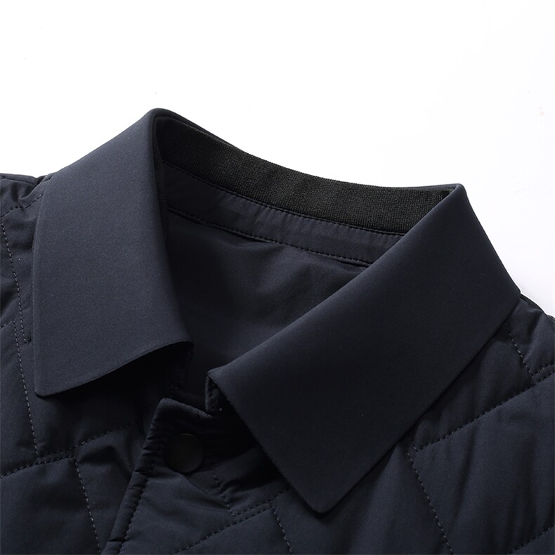 2023冬季中年男士翻领新款潮流休闲棉衣外套男装MSNA22M903-P235,男装棉衣,电商B212（原钱塘6029）