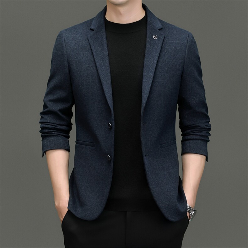 秋季新款西装男西服简约外套西服商务休闲小西装单西,男装西服,电商B360