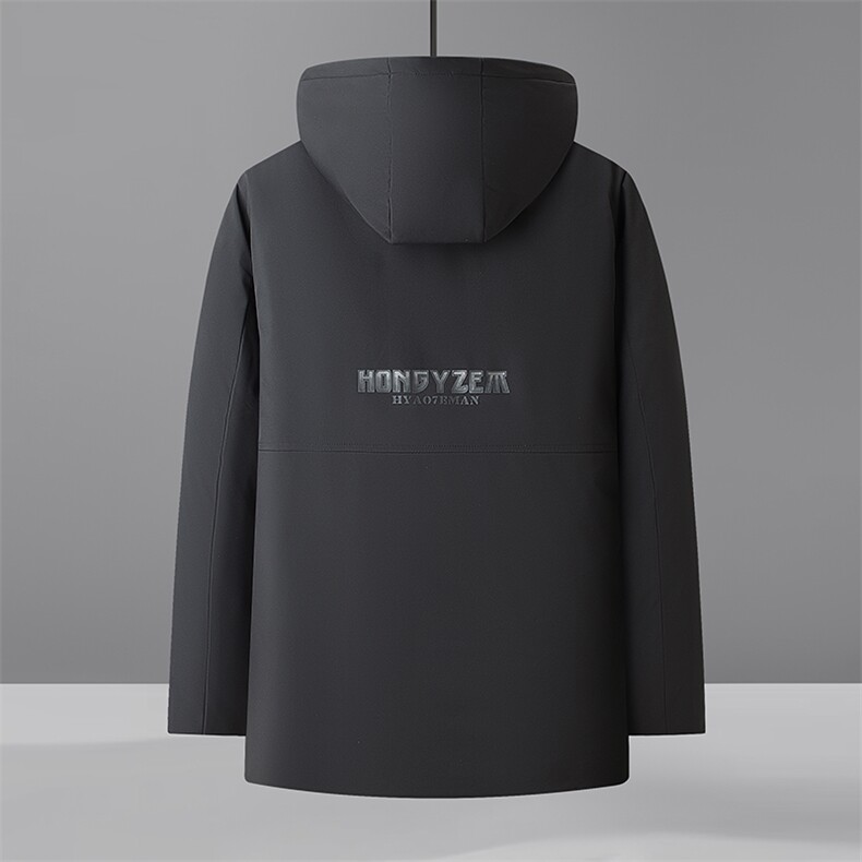 爸爸冬装棉衣男士加厚连帽可拆卸保暖棉服上衣外套中老年男装,男装棉衣,电商B212（原钱塘6029）