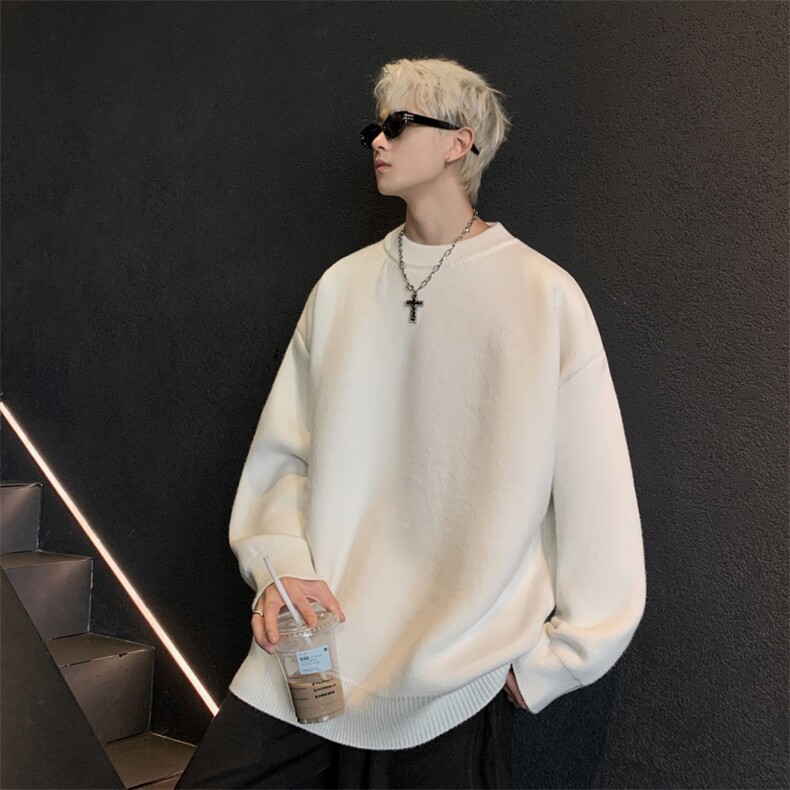 港风潮牌套头圆领毛衣XZ608-TM101-P35控68TM101JR特批45控88,男装针织衫/毛衣,星座608(原A046)