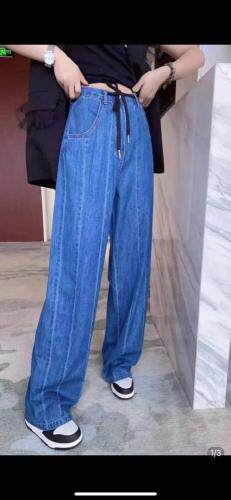 2021秋装新款牛仔阔腿牛仔裤，女装牛仔裤，8+9