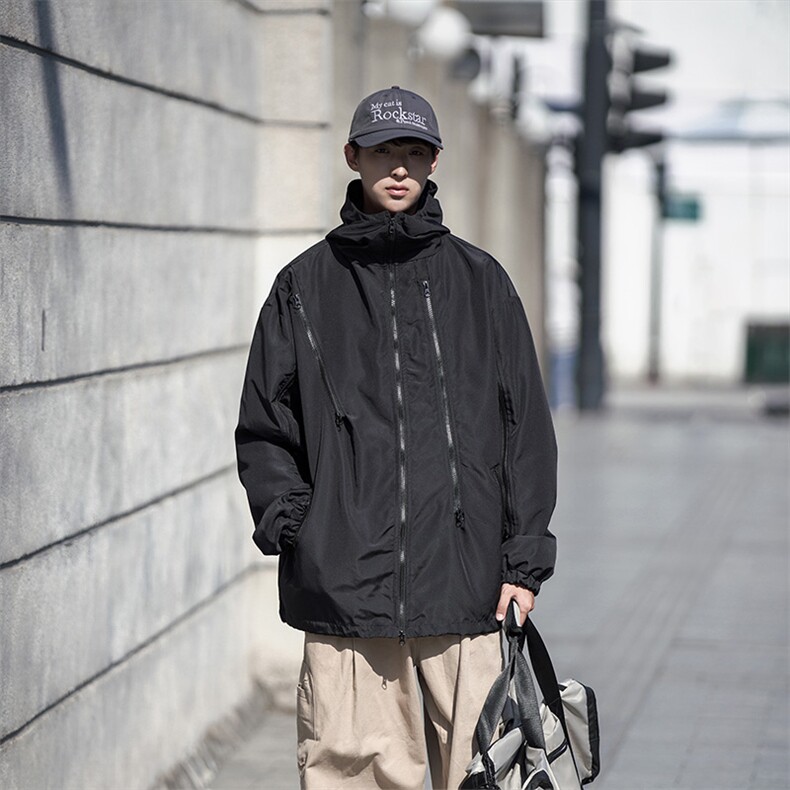 日系cityboy冲锋衣外套男机能风美式秋季工装夹克JK22337p90控108,男装夹克,星座605(原A050)