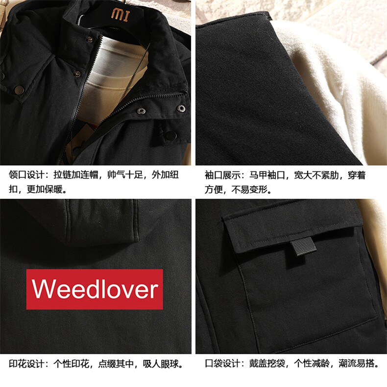 MJ47046-P80棉马甲男士大码加厚棉背心男坎肩男砖墙挂拍,男装背心/马甲,电商A040A
