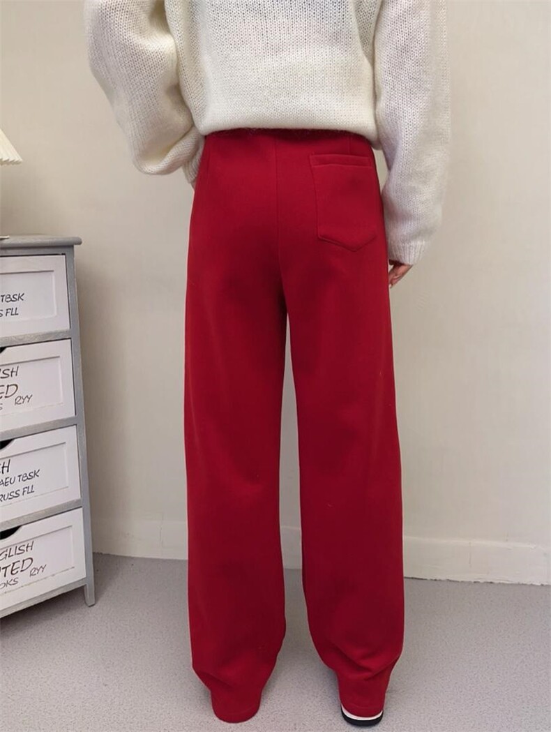 2022加绒卫裤，女装休闲裤，曼希野