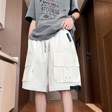 2024夏季日系复古工装短裤男潮牌宽松休闲五分中裤现货K7928-P40，男装牛仔裤，星座512-3