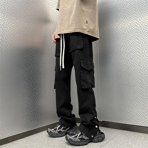 夏季工装百搭冰丝冲锋裤休闲裤男高街潮流长裤子BK05/P55图片