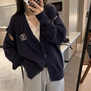 断袖针织开衫图片