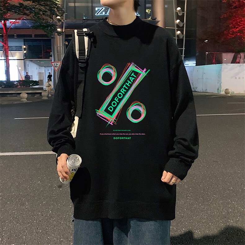 M18171-P45 加绒款-P65半高领毛衣男士大码针织衫男毛线衣男图片