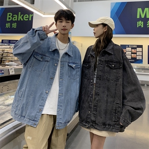 纯色牛仔外套男万件深度库存可二开外套夹克JK529-P60图片