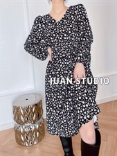 百搭碎花裙，其它，JUAN