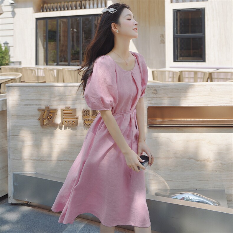 新款，简约大方法式连衣裙P105-K158，女装连衣裙，浙宝276（原081）