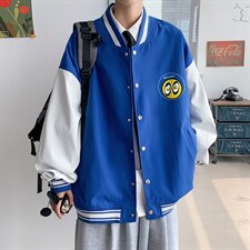！2023春季新款男士棒球夹克情侣中性棒球外套秋衣JK301P60,男装夹克,电商B220