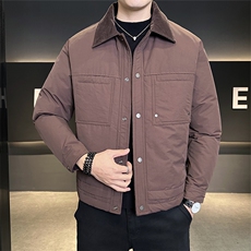数据款主推标50男士羽绒服工装外套纯色上衣B317/Y8021/P195，男装羽绒服，电商B317