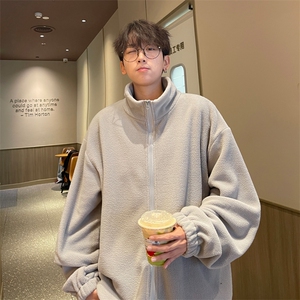 抖音直播！双面摇粒绒保暖卫衣男夹克冲锋衣内胆 DN00-特P32直播图片
