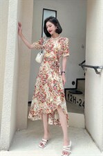 2022夏季新款连衣裙，女装连衣裙，阔怡人