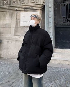 新款棉衣男冬季棉袄外套韩版潮流假两件面包服  YM223 P95图片