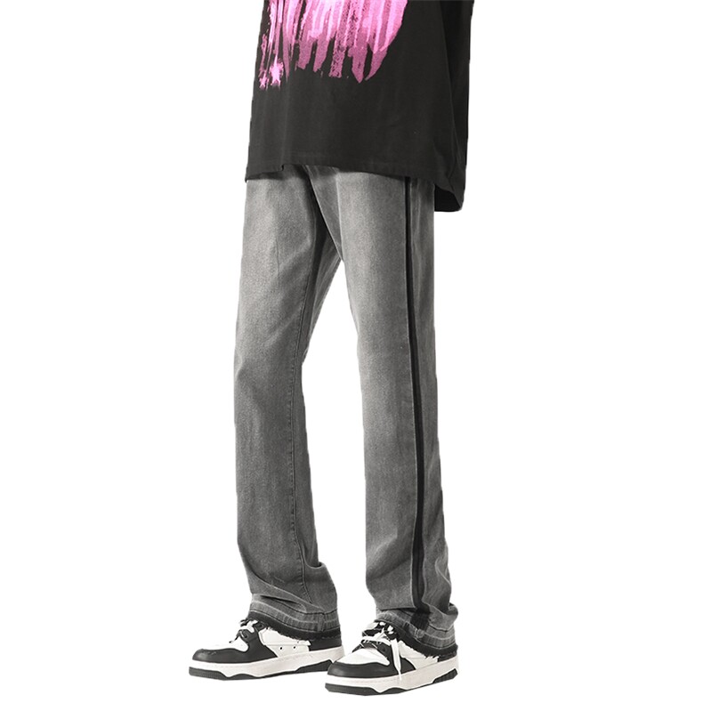 美式潮流宽松高街牛仔裤直筒休闲裤A161-S2339-P54,男装牛仔裤,电商A161