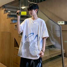 夏季冰丝高弹速干短袖短裤运动套装2407特P45控68，男装休闲套装，电商A309